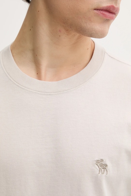 Pamučna majica Abercrombie & Fitch KI124.5264.175 bež