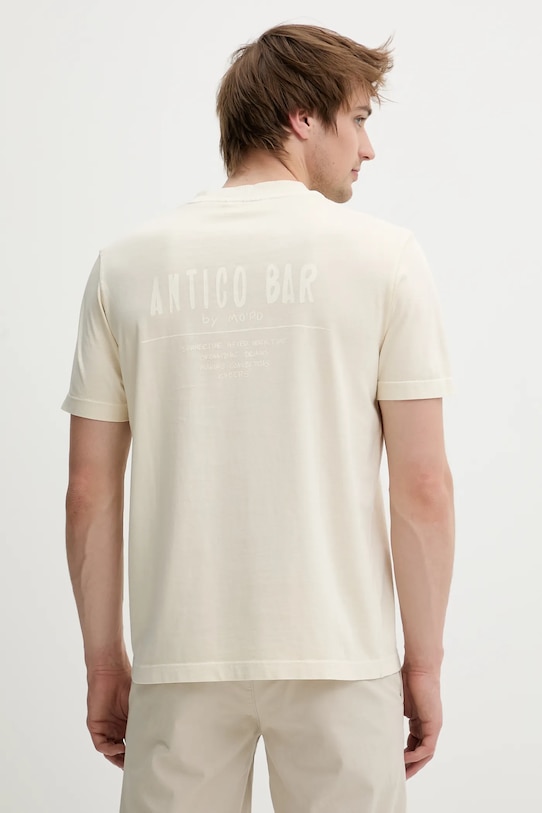 Oblečení Bavlněné tričko Marc O'Polo 5000006585 béžová