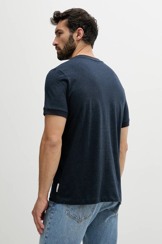 Marc O'Polo tricou din bumbac 5000006558 bleumarin SS25