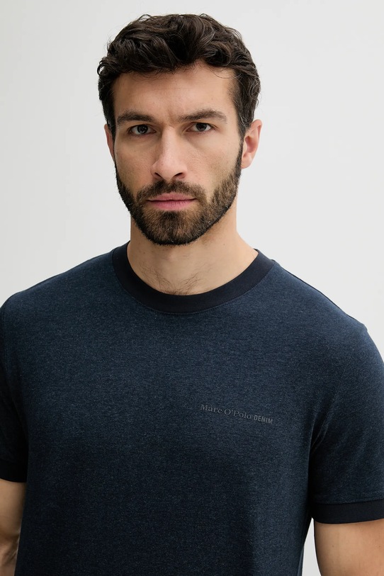 Îmbrăcăminte Marc O'Polo tricou din bumbac 5000006558 bleumarin