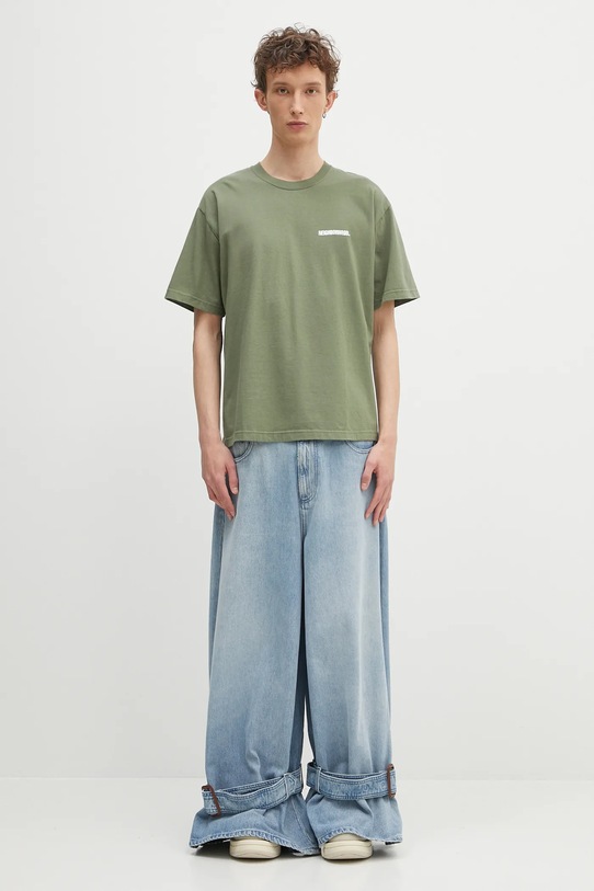 NEIGHBORHOOD t-shirt in cotone Nh . Tee Ss-2 242PCNH.ST02 verde