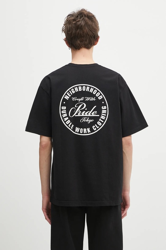 Abbigliamento NEIGHBORHOOD t-shirt in cotone Nh . Tee Ss-2 242PCNH.ST02 nero