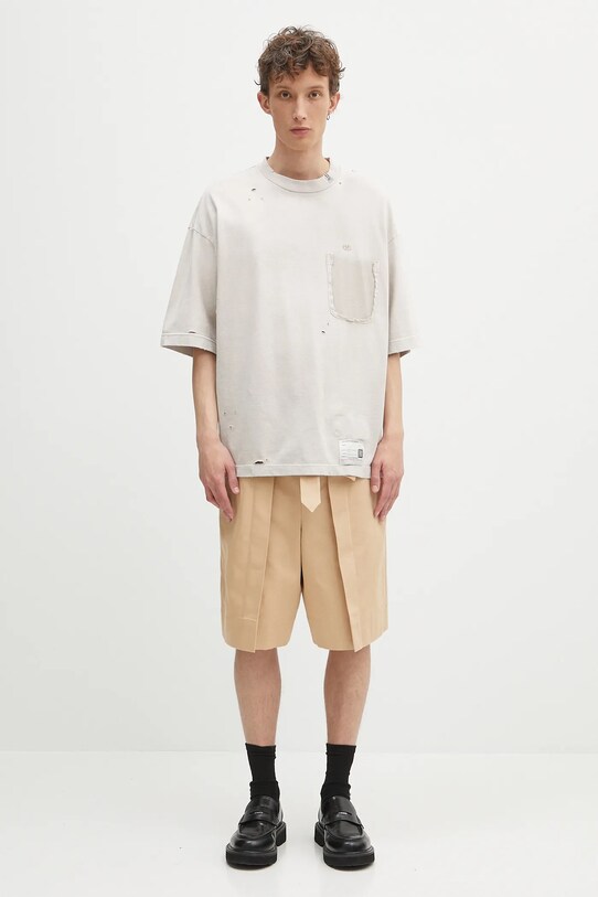 Βαμβακερό μπλουζάκι Maison MIHARA YASUHIRO Sun Faded Tee A14TS611
