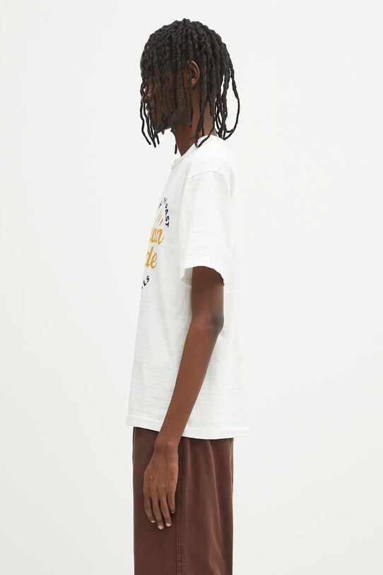 Human Made t-shirt bawełniany Graphic T-Shirt HM29TE011 biały SS25