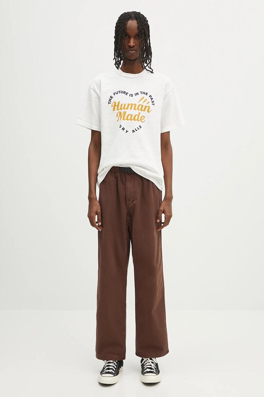 Human Made t-shirt bawełniany Graphic T-Shirt HM29TE011 biały