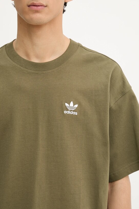 adidas Originals t-shirt bawełniany Ess Nc Oc Tee zielony KE6582