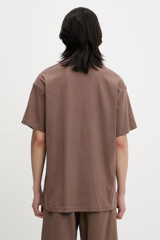 Îmbrăcăminte adidas Originals tricou din bumbac Ess Nc Oc Tee KE6581 maro