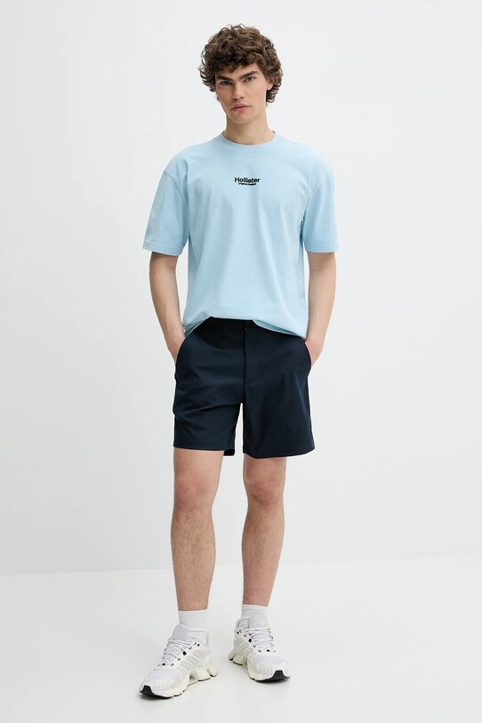 Hollister Co. t-shirt in cotone KI323.5007.210 blu SS25