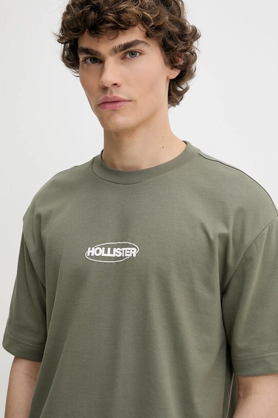 Tričko Hollister Co. zelená KI323.5272.300