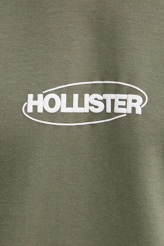 Tričko Hollister Co. KI323.5272.300 zelená