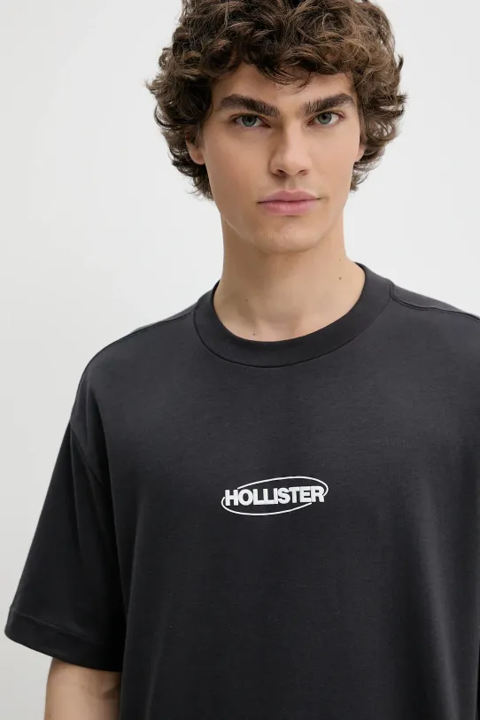 Hollister Co. t-shirt szary KI323.5272.901
