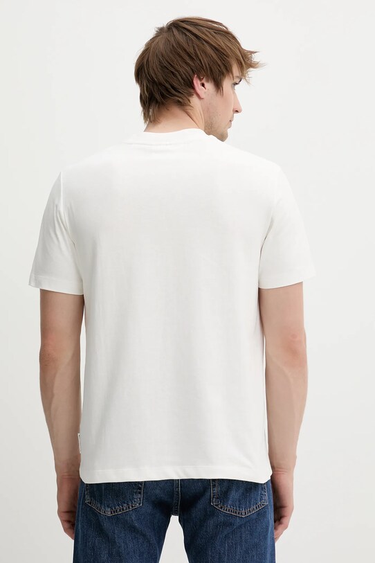 Îmbrăcăminte Marc O'Polo tricou din bumbac 5000005440 bej