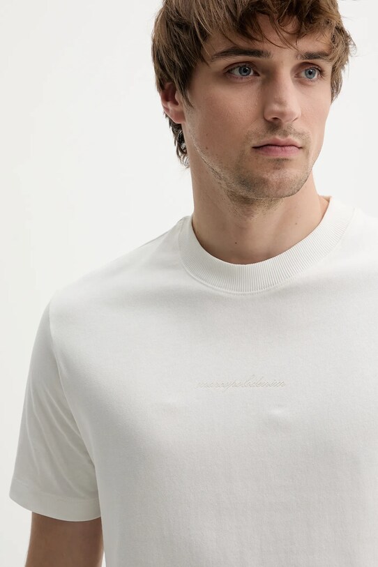 Marc O'Polo tricou din bumbac bej 5000005440