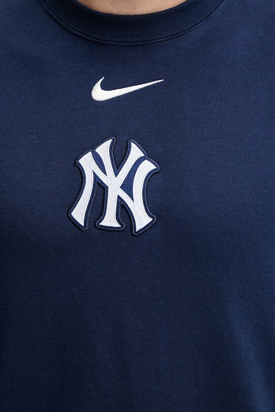 Nike tricou din bumbac New York Yankees 01AY.44B.NK.32K bleumarin