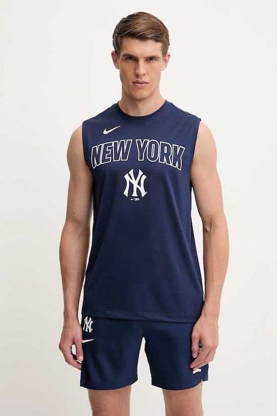 Тренувальна футболка Nike New York Yankees візерунок темно-синій 01B3.44B.NK.Y8P