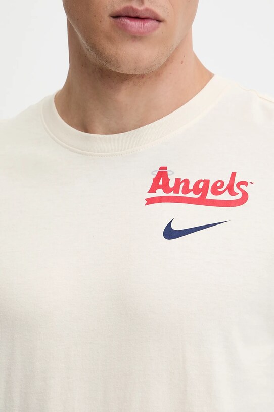 Nike pamut póló Los Angeles Angels N199.15A.ANG.SAZ bézs