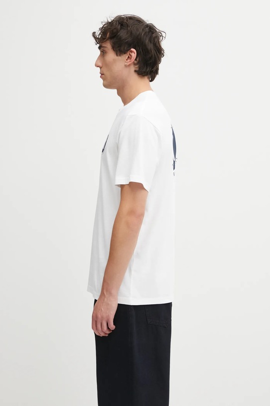 Sporty & Rich cotton t-shirt World Series TO043623659WH01 white AW25