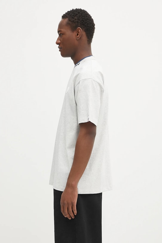 AAPE t-shirt in cotone Now AAPTEM1604XAO grigio SS25