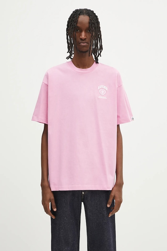 AAPE t-shirt bawełniany Now