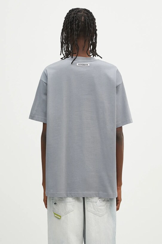 Abbigliamento AAPE t-shirt in cotone Now AAPTEM1600XXO grigio
