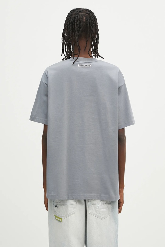 Oblečení Bavlněné tričko AAPE Now AAPTEM1600XXO šedá