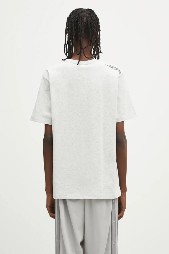 Odzież AAPE t-shirt bawełniany Spades Now AAPTEM1599XAO szary