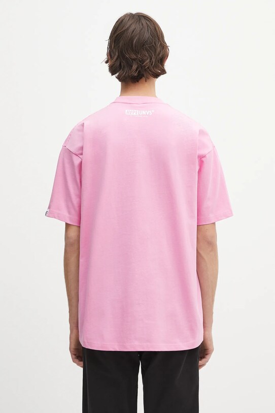 Одежда Хлопковая футболка AAPE Basic AAPTEM1638XXO розовый