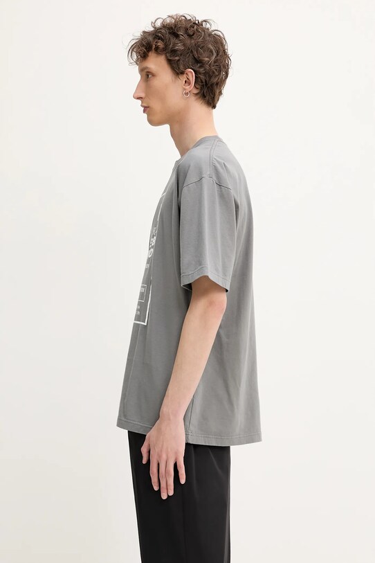 NEIGHBORHOOD tricou din bumbac Nh . Tee Ss-15 251PCNH.ST15 gri SS25