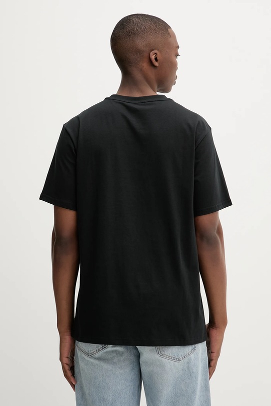 Odzież Converse t-shirt bawełniany 10028551.A04 czarny
