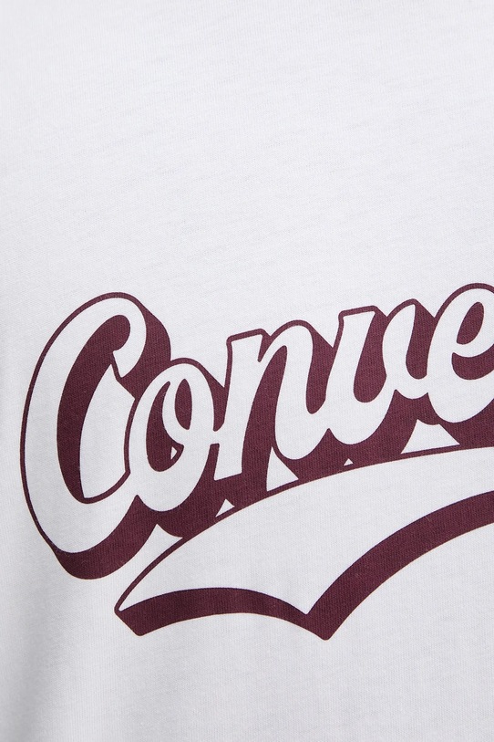 Converse t-shirt bawełniany 10027994.A06 biały