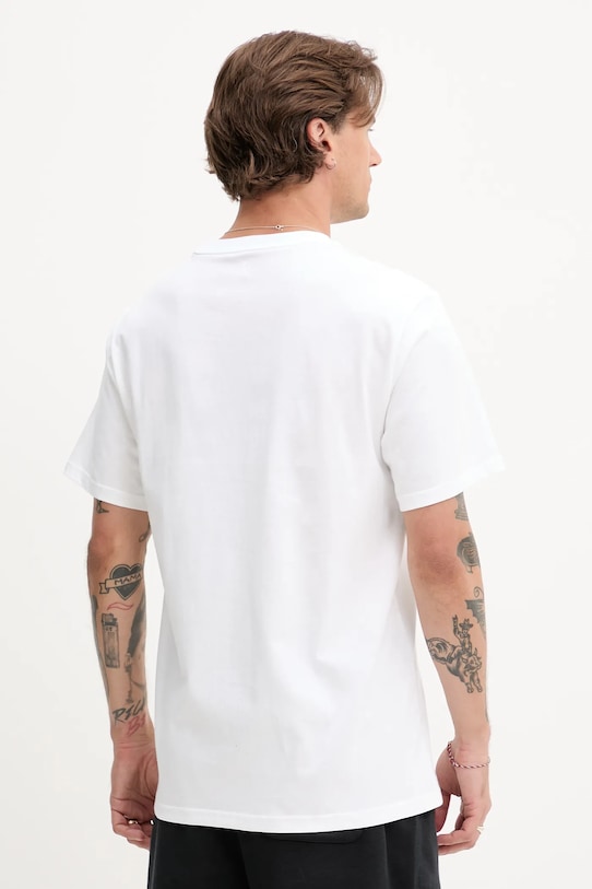 Odzież Converse t-shirt bawełniany 10027722.A02 biały