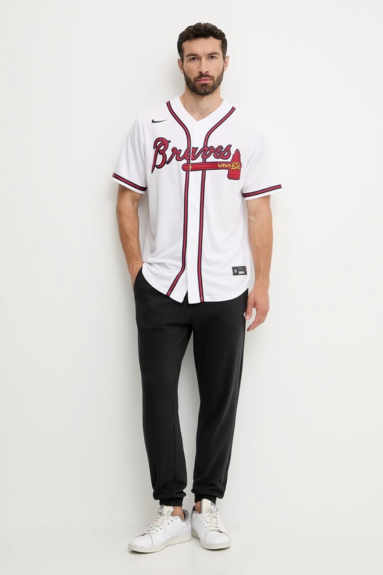 Nike tricou Atlanta Braves T770.AWWH.AW.XVH alb SS25