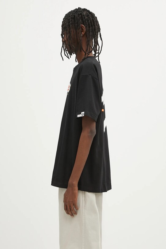 AAPE t-shirt in cotone Fancy Main AAPTEM1567XXN nero SS25