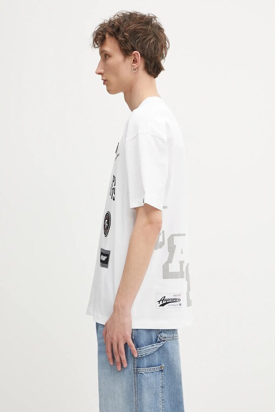 AAPE cotton t-shirt Fancy Main AAPTEM1566XXN white SS25