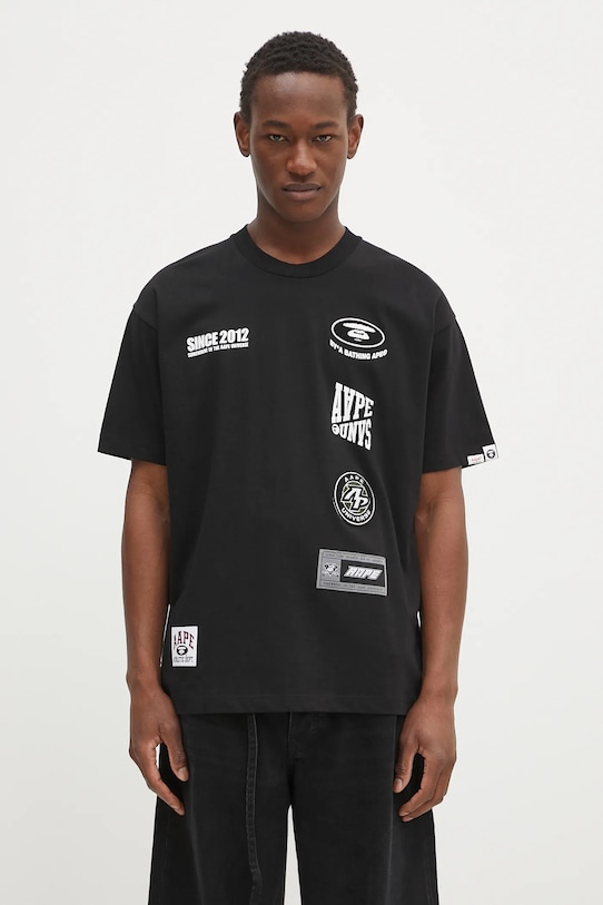 AAPE t-shirt bawełniany Fancy Main