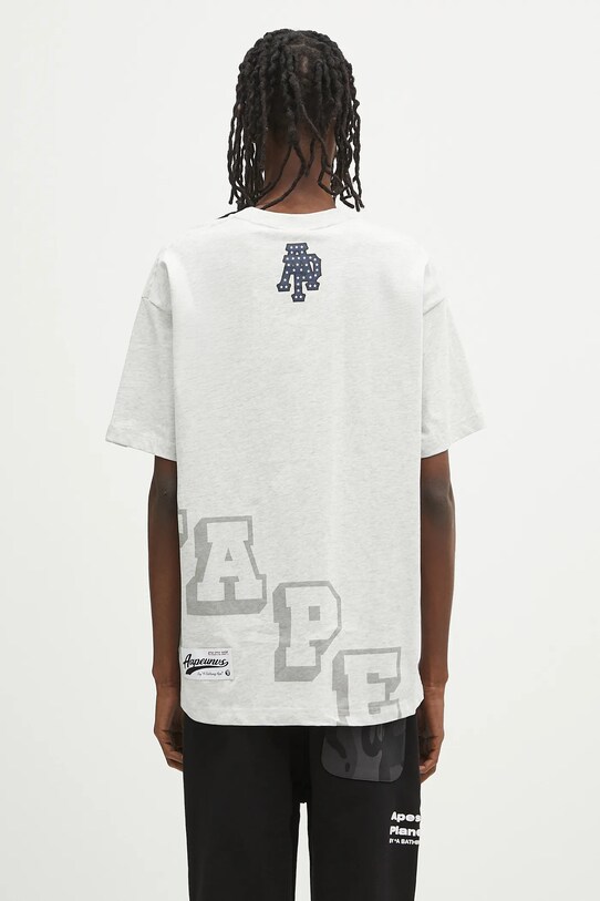 Abbigliamento AAPE t-shirt in cotone Fancy Main AAPTEM1566XAN grigio
