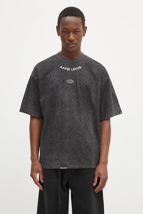 AAPE cotton t-shirt Fancy Main relaxed black AAPTEM1569XXN