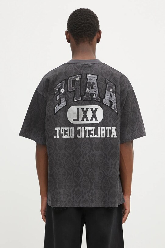 Abbigliamento AAPE t-shirt in cotone Fancy Main AAPTEM1569XXN nero