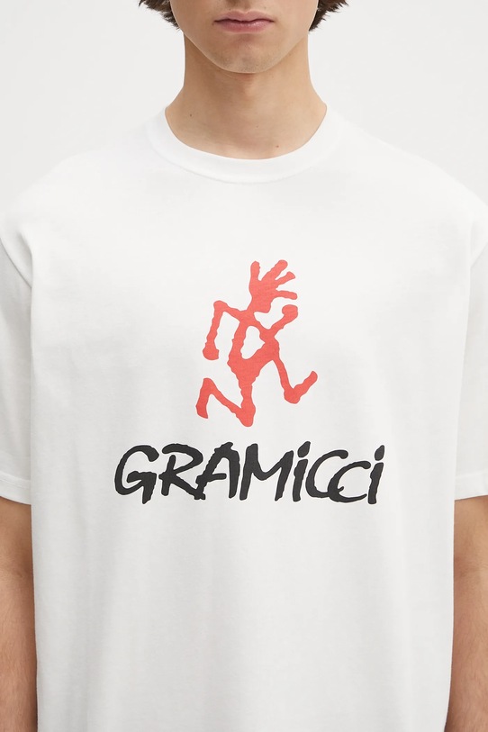 Majica kratkih rukava Gramicci Gramicci Logo Tee bijela G4SU.T097