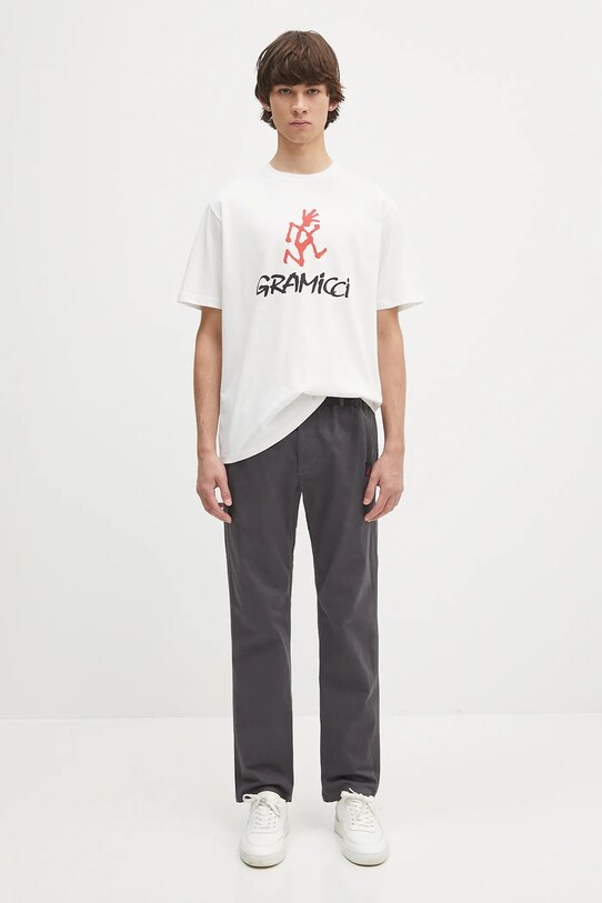 Gramicci t-shirt Gramicci Logo Tee G4SU.T097 biały