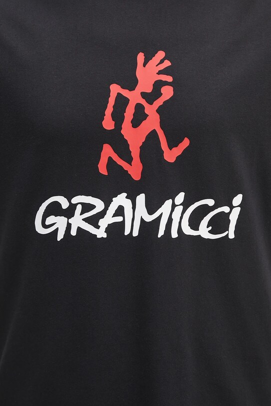 Gramicci t-shirt Gramicci Logo Tee czarny G4SU.T097