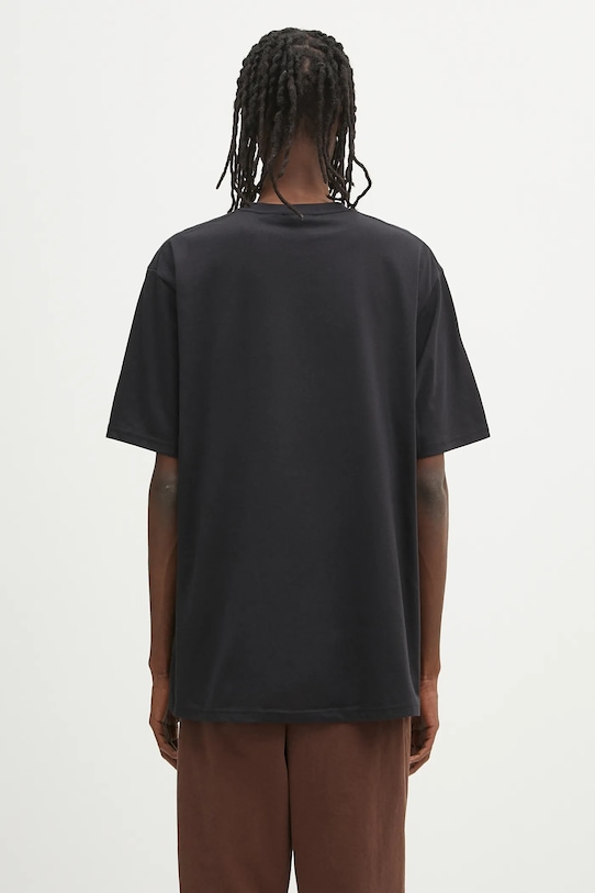 Odzież Gramicci t-shirt One Point Logo Tee G4SU.T096 czarny