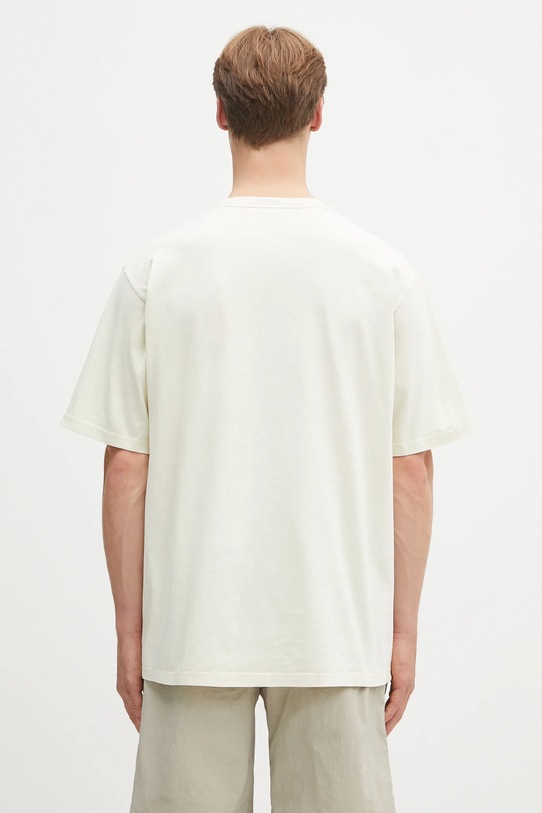 Clothing Gramicci cotton t-shirt One Point Tee Pigment Dyed G304.OGJ.PG beige