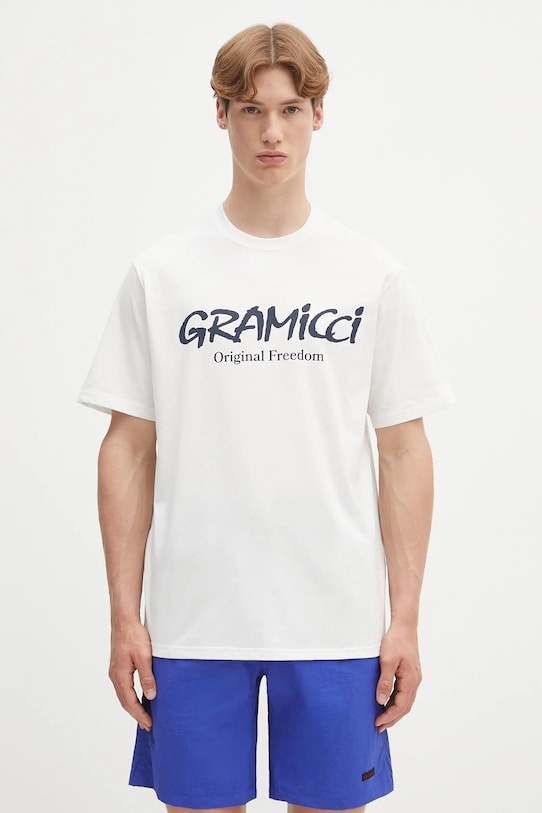 Gramicci t-shirt Original Freedom Logo Tee pozostałe biały G5SU.T175