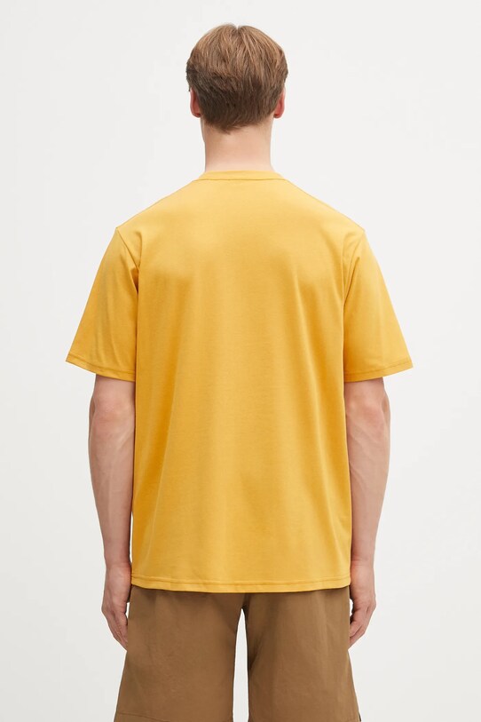 Abbigliamento Gramicci t-shirt Original Freedom Logo Tee G5SU.T175 giallo
