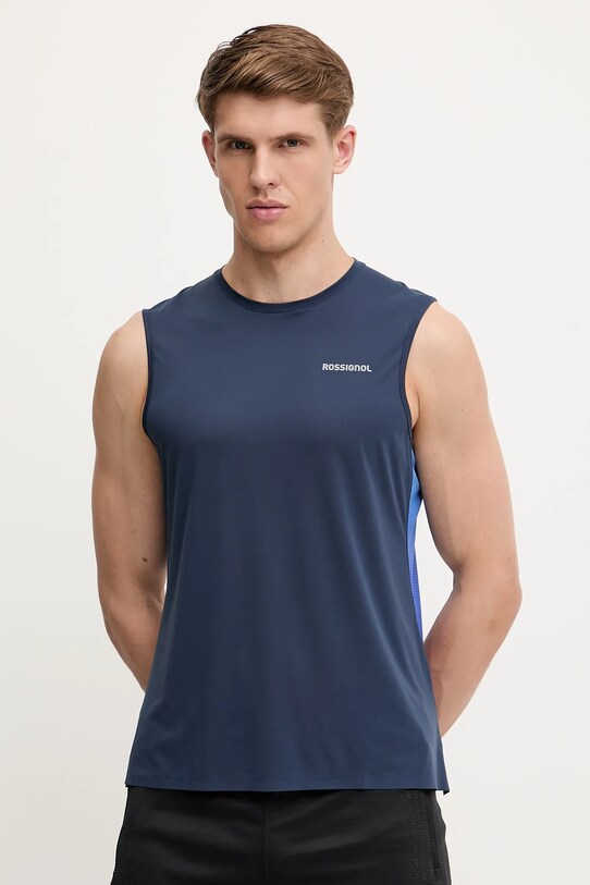 Rossignol t-shirt treningowy SAPA wzorzyste granatowy RLNMY12