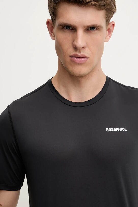 Rossignol t-shirt sportowy SIDELHORN czarny RLNMY08