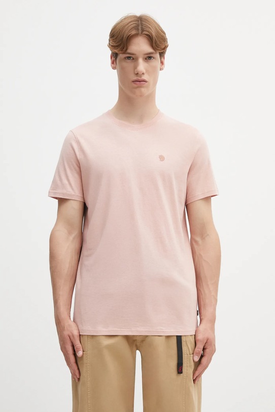 Футболка Fjallraven Hemp Blend T-shirt гладкий розовый F12600215.302
