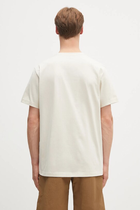 Odzież Fjallraven t-shirt bawełniany Fjällräven Heavy Classic T-shirt F12600232 beżowy
