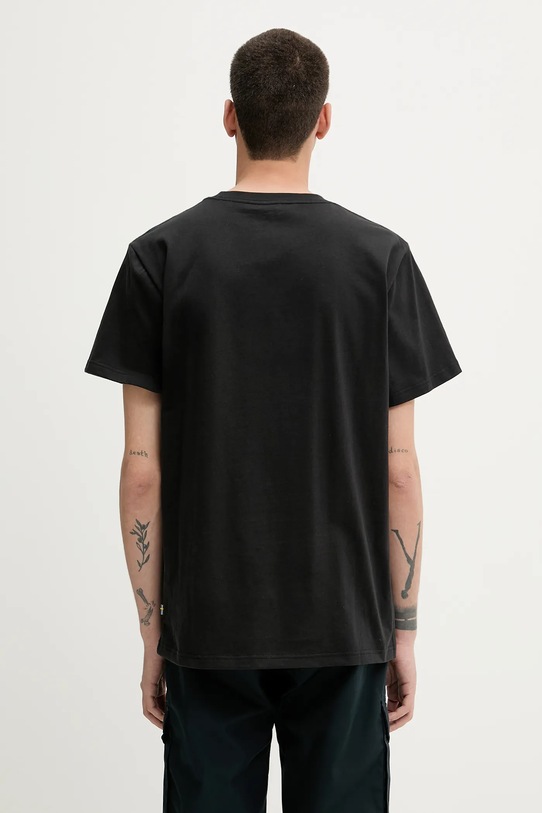 Odzież Fjallraven t-shirt bawełniany Fjällräven Heavy Classic T-shirt F12600232 czarny